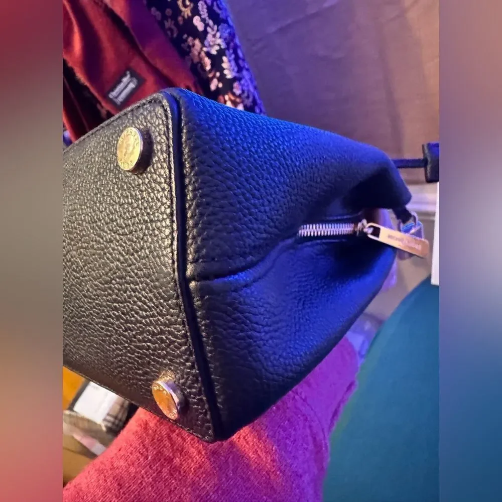 Michael Kors Black Leather Handbag
